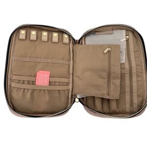 NWT Bagsmart‎ Jewelry Organizer Travel Bag- Mauve/ Pink